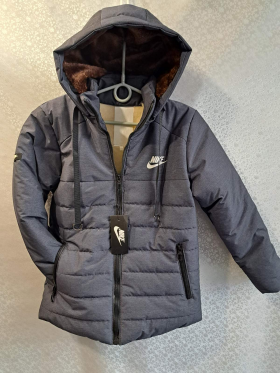 No Brand 3240-4 grey (зима) куртка детские