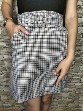 No Brand 720 grey (лето) юбка женские