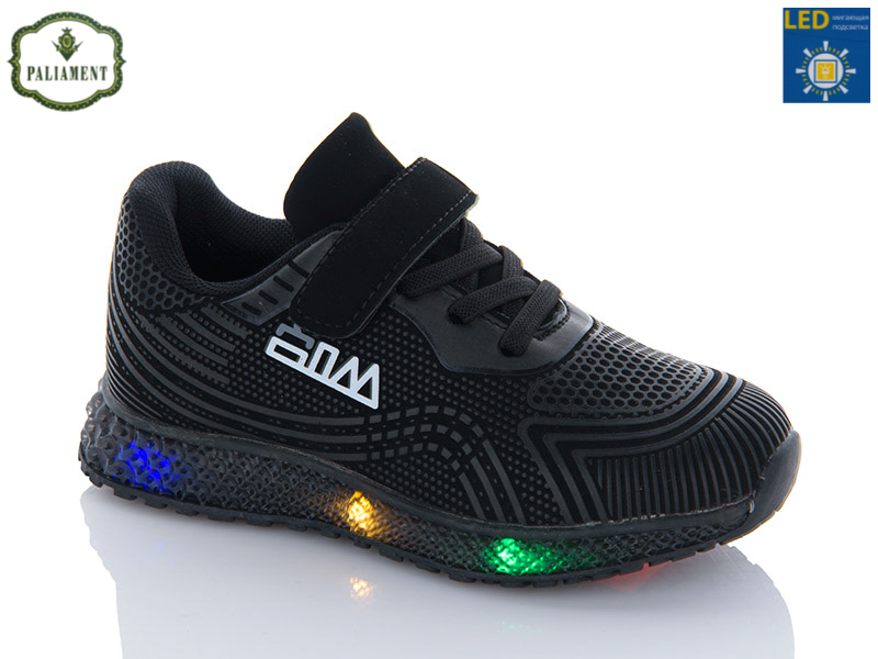 Paliament CP233-6 LED (деми) кроссовки детские