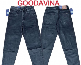 No Brand G5005-1 grey (деми) джинсы мужские