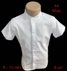 No Brand 44 white (лето) рубашка детские