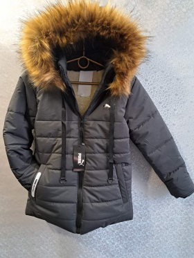 No Brand 3240-5 black (зима) куртка детские