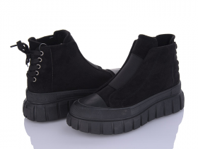 Violeta 20-956 black (деми) ботинки женские