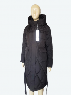 No Brand 890 black (зима) куртка женские
