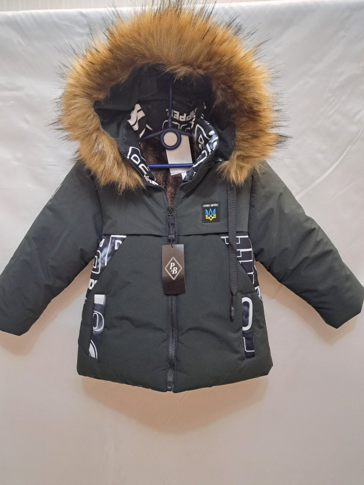 No Brand G25 khaki (зима) куртка детские