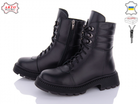 Arto 525 ч-к (зима) ботинки женские
