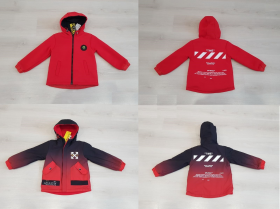 No Brand 7835 red (деми) куртка детские