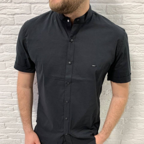 Arma S1367 black батал (лето) рубашка мужские
