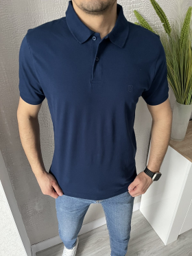 No Brand 5405 blue (лето) футболка мужские