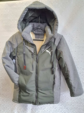 No Brand 3240-8 grey (зима) куртка детские