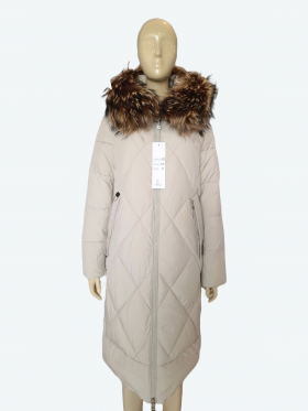 No Brand 918 beige (зима) куртка женские