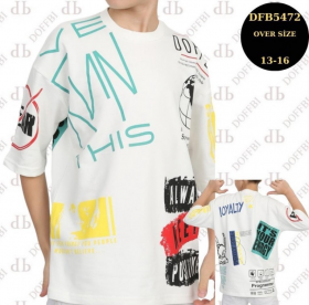No Brand 5472-4 white (лето) футболка детские
