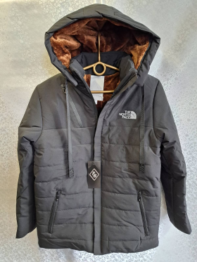 No Brand 3644-5 grey (зима) куртка детские