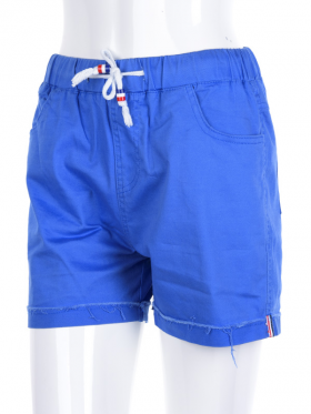 No Brand 6707-7 blue (лето) шорты женские