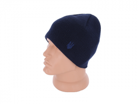 No Brand M122 вишив.тризуб blue (зима) шапка мужские