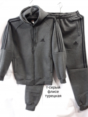 No Brand M128 d.grey (зима) костюм спорт мужские