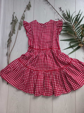 No Brand Q002-1 red (лето) платье детские