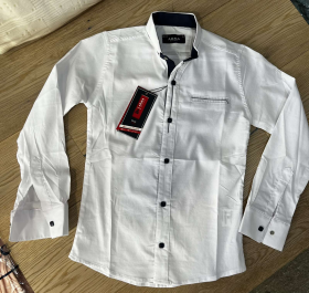 No Brand 1943 white (деми) рубашка детские