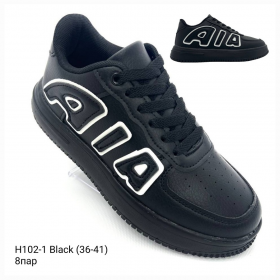 No Brand Apa-H102-1 black (деми) кроссовки 