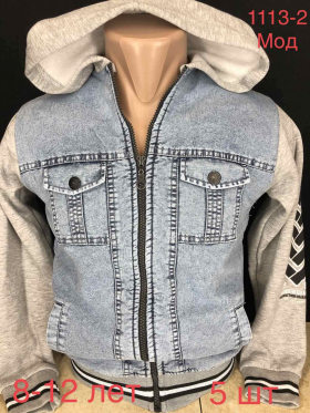 No Brand 1113-2 grey (деми) куртка детские