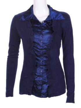 No Brand Z9011 blue (деми) свитер женские