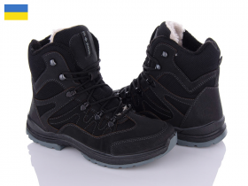 Львов База Paolla ПАТ3-6113 чорний (зима) ботинки мужские