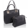 No Brand 401610B black (деми) сумка женские