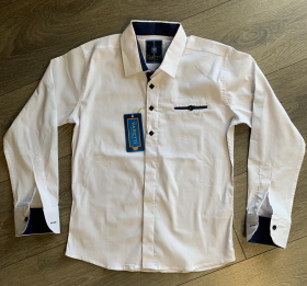 No Brand 1949 white (деми) рубашка детские