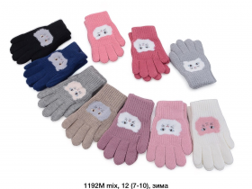 No Brand 1192M mix (зима) перчатки детские