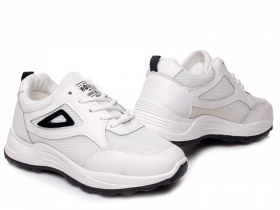 Prime F01 white-black (36-39) 1 (деми) кроссовки женские