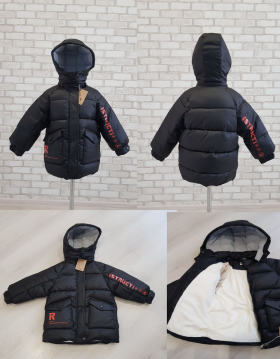No Brand 88100 black-old-1 (деми) куртка детские