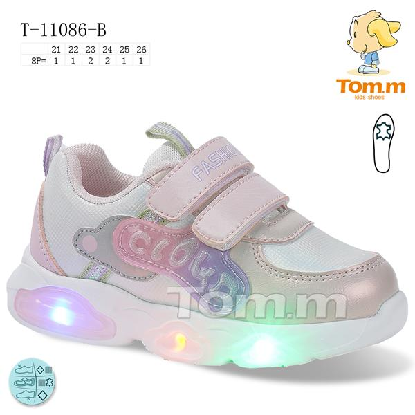 Tom.M 11086B LED (деми) кроссовки детские