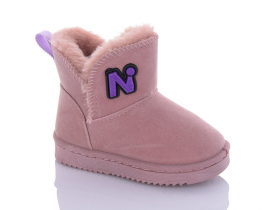 No Brand A02-1 pink (зима) угги детские