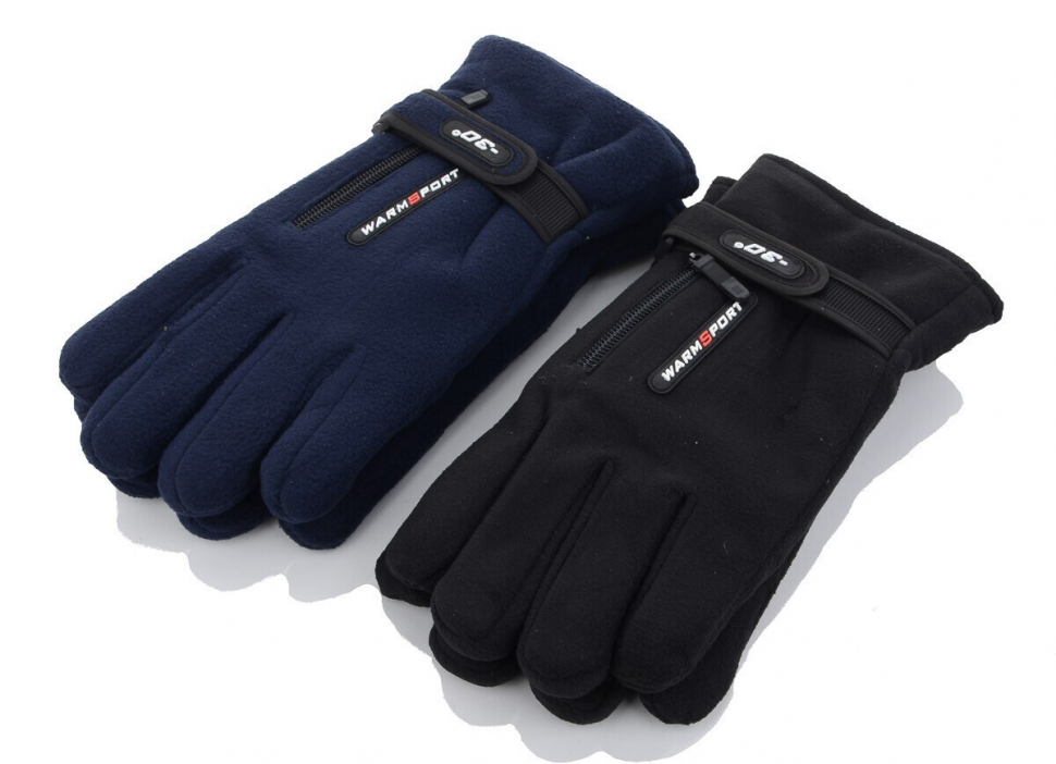 No Brand 4-2001 mix (зима) перчатки мужские