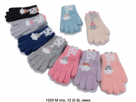No Brand 1529M mix (зима) перчатки детские
