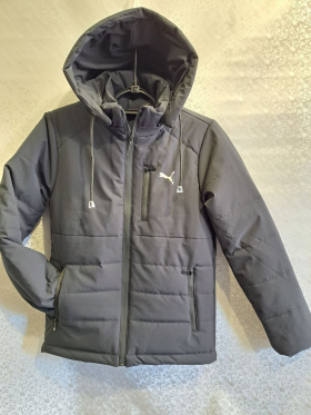 No Brand 4048-2 grey (деми) куртка детские