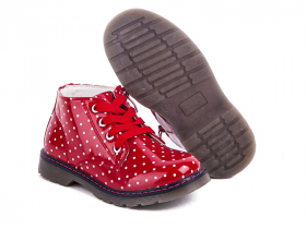 С.Луч G8839-3 red (деми) ботинки детские