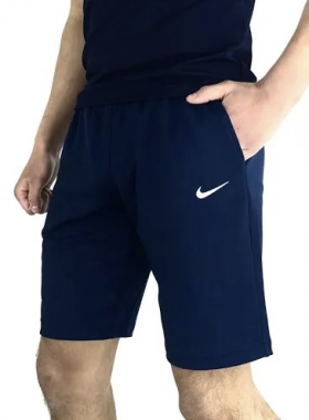 No Brand 1803 blue (лето) шорты мужские