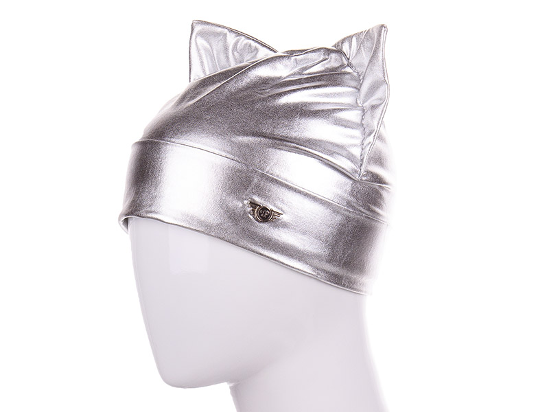 No Brand H101 silver (деми) шапка женские