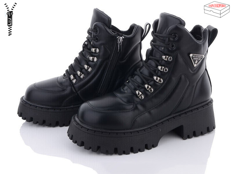 L&M K110-1 (зима) ботинки женские