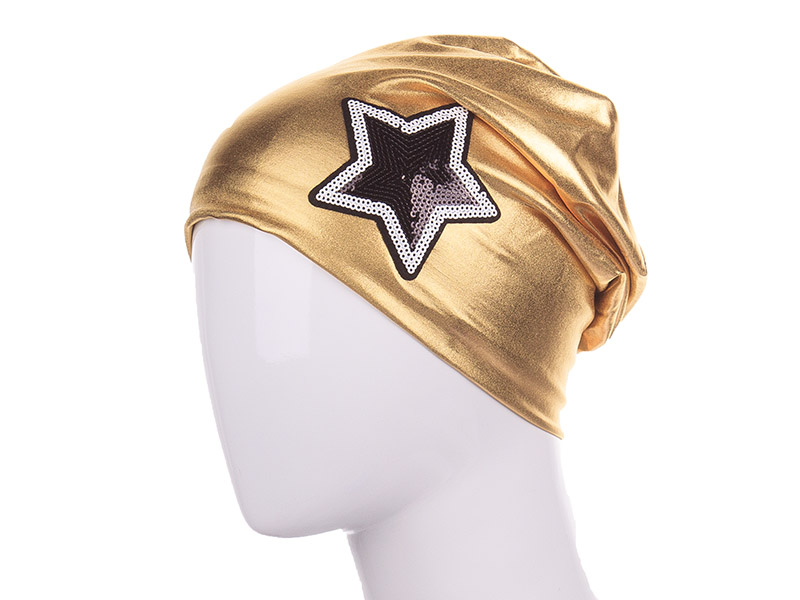 No Brand H103 gold (деми) шапка женские