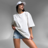 No Brand 4141 white (лето) футболка женские