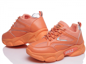 Prime N818 orange (деми) кроссовки женские