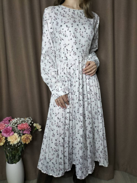 No Brand 6129 white (деми) платье женские