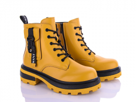 Violeta 197-36 yellow (деми) ботинки женские