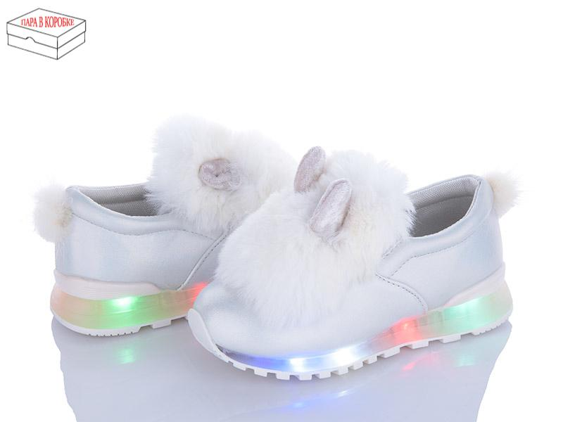 Waldem M17 white LED (деми) кроссовки детские