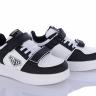 Clibee LC807 black-white (деми) кроссовки детские