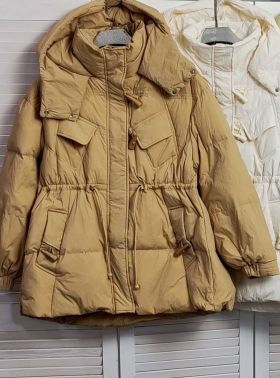 No Brand 8822 beige (деми) куртка женские
