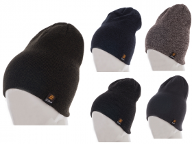 No Brand 1656 mix (зима) шапка мужские