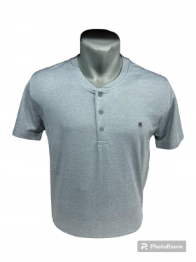 No Brand 6771 l.grey (лето) футболка мужские